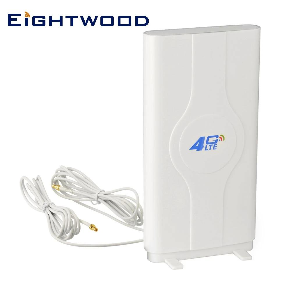 Eightwood-4G LTE ׳, 8dBi ⼺  TS9 MIMO ǳ г  4G LTE   ֽ  MiFi USB 
